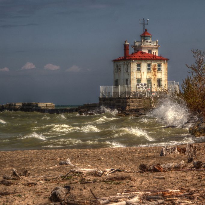 Ngọn hải đăng Fairport Harbor West đã bị bỏ hoang gần 70 năm. (Ảnh: Đăng dưới sự cho phép của Bruce Bennett)