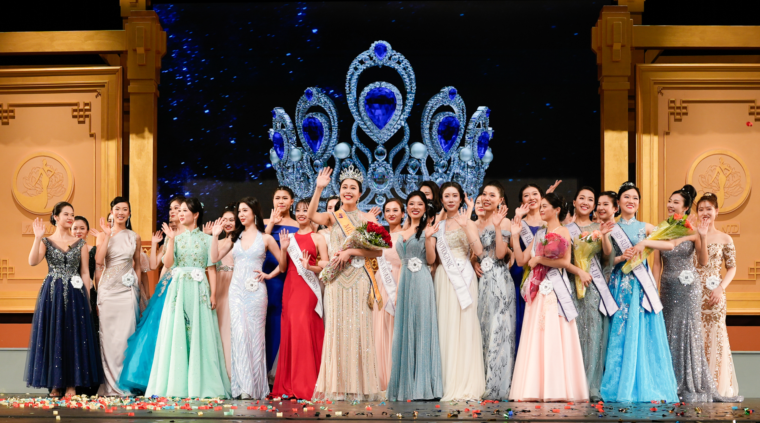 Cuộc thi sắc đẹp Trung Hoa toàn cầu lần đầu tiên của NTD ở Purchase, New York, hôm 30/09/2023. (Ảnh: Samira Bouaou/The Epoch Times)