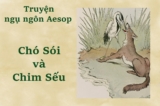 Truyện ngụ ngôn Aesop: Chó Sói và Chim Sếu