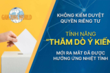 GJW ra mắt tính năng Thăm dò ý kiến