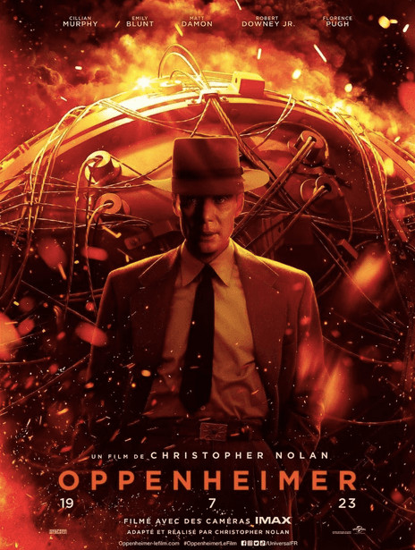 Bích chương của bộ phim “Oppenheimer.” (Ảnh: Universal Pictures)