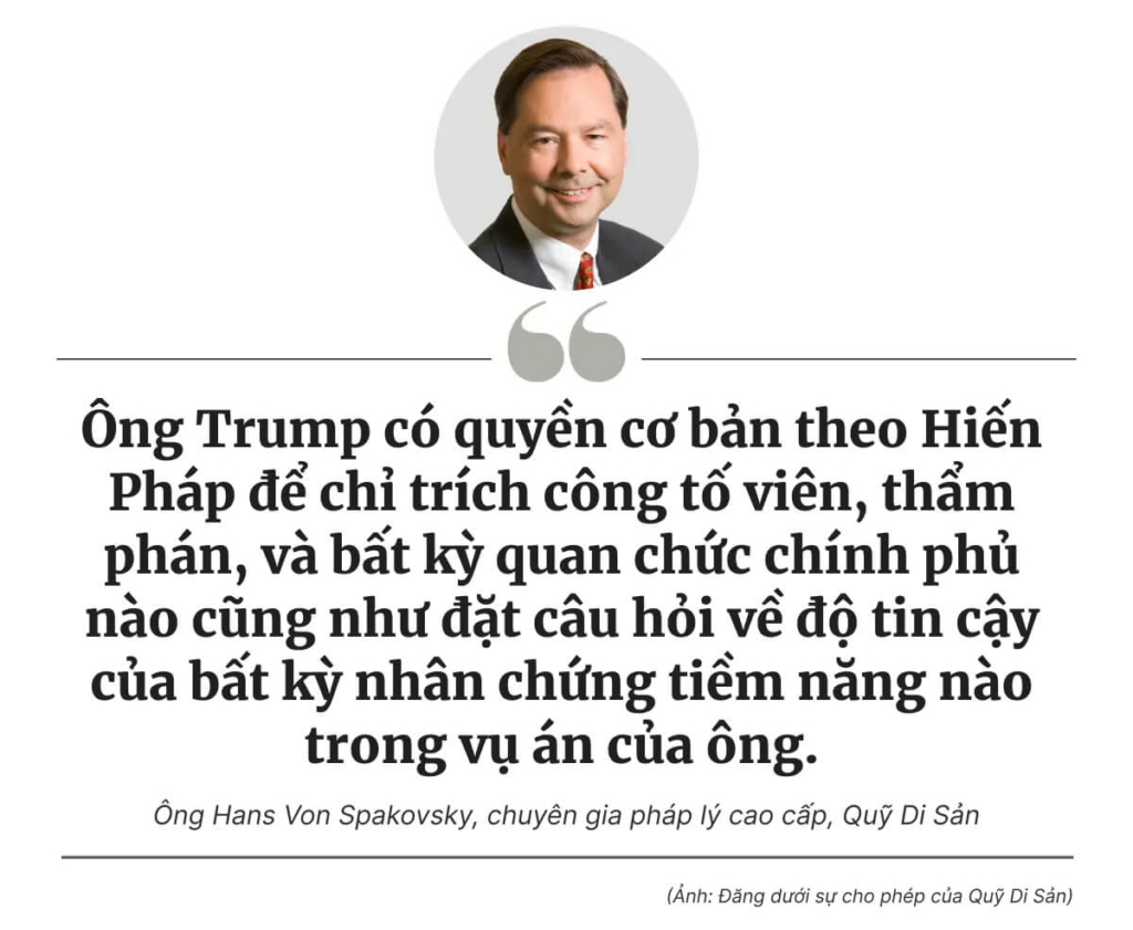 ‘Hoàn toàn chưa từng có tiền lệ’: Các lệnh bịt miệng đối với ông Trump đang kiểm nghiệm quyền lực của thẩm phán