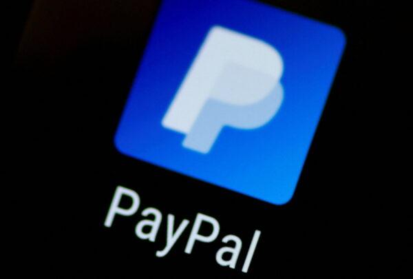Ảnh minh họa logo ứng dụng PayPal trên điện thoại di động trong vào ngày 16/10/2017. (Ảnh: Thomas White/Illustration/Reuters)