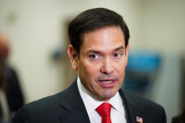 Thượng nghị sĩ Marco Rubio (Cộng Hòa-Florida) tại Hoa Thịnh Đốn hôm 11/07/2023. (Ảnh: Madalina Vasiliu/The Epoch Times)