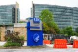 Trụ sở Trung tâm Kiểm soát và Phòng ngừa Dịch bệnh (CDC) tại Atlanta, vào ngày 24/03/2020. (Ảnh: Tami Chappell/AFP qua Getty Images)