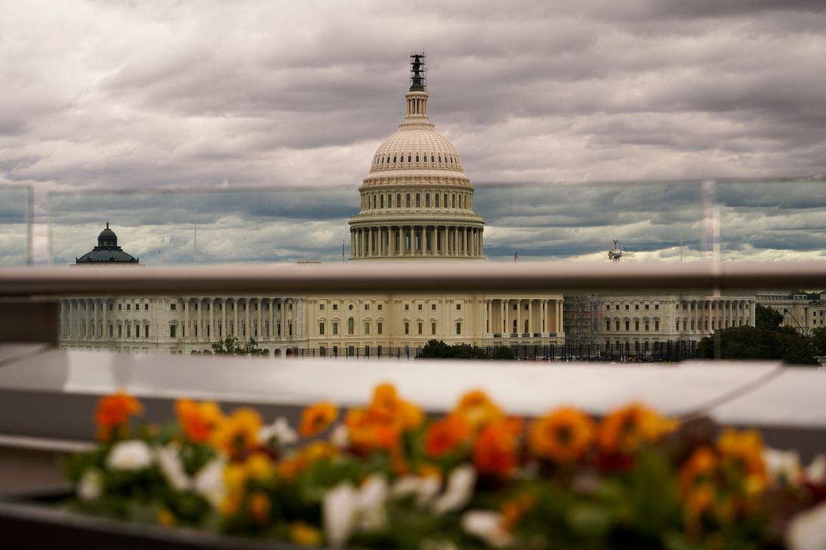 Tòa nhà Capitol Hoa Kỳ ở Hoa Thịnh Đốn, hôm 16/10/2023. (Ảnh: Madalina Vasiliu/The Epoch Times)