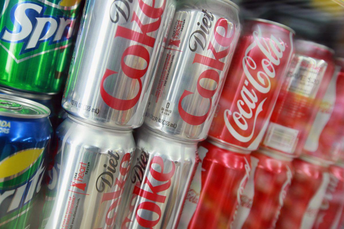 Hình ảnh nước uống Diet Coke. (Ảnh: Getty Images)