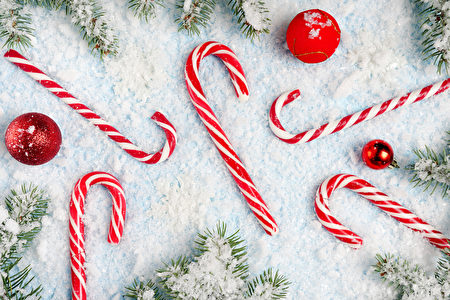 Kẹo gậy Giáng Sinh. (Ảnh: Shutterstock)