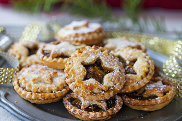 Bánh nhân thịt Giáng Sinh. (Ảnh: Shutterstock)