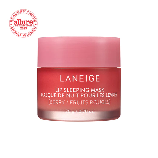 Mặt nạ ngủ dưỡng môi Laneige. (Ảnh: Laneige)