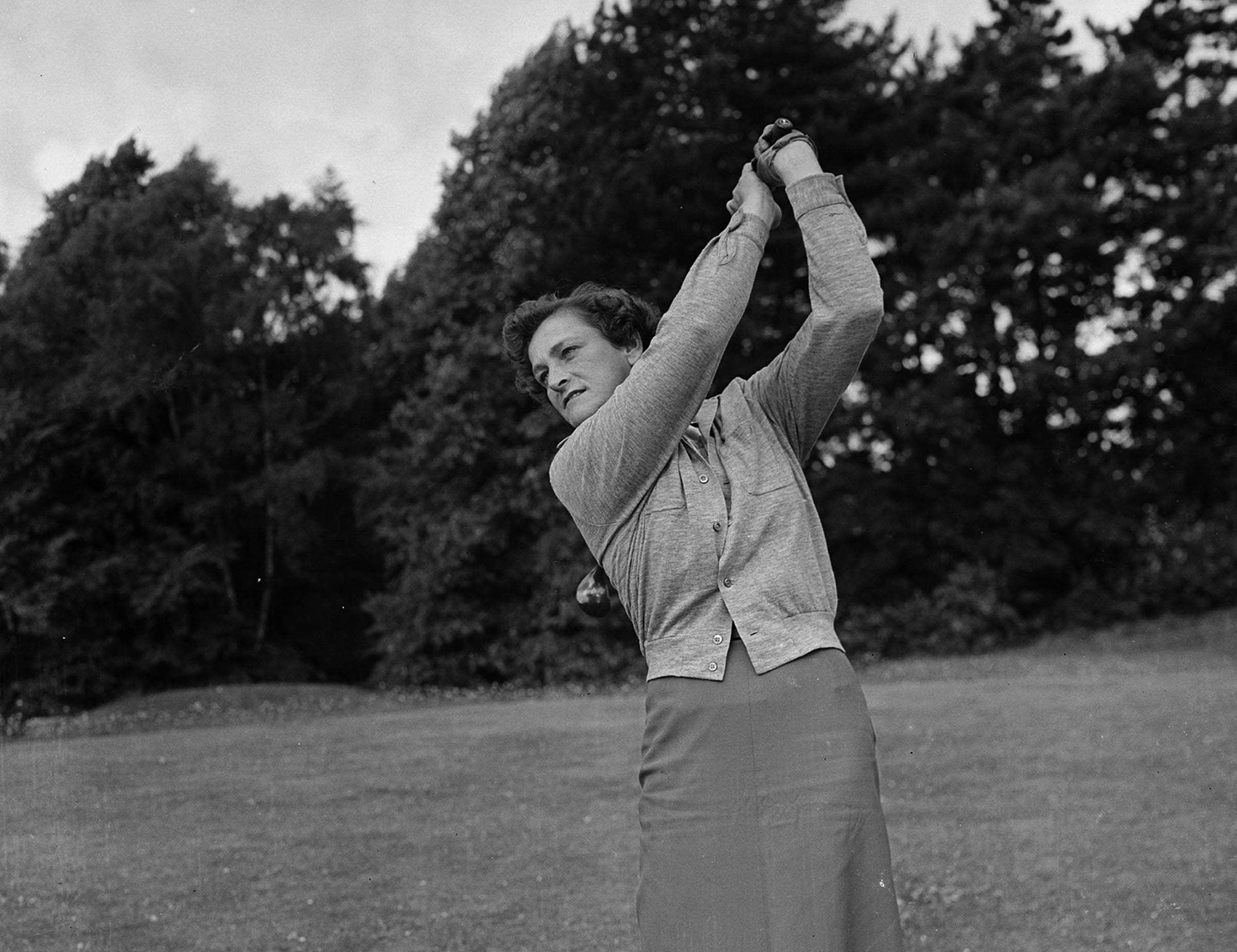 Cô Babe đã thắng mọi giải vô địch golf lớn dành cho nữ trên thế giới vào năm 1950. (Ảnh: Allsport/Getty Images)