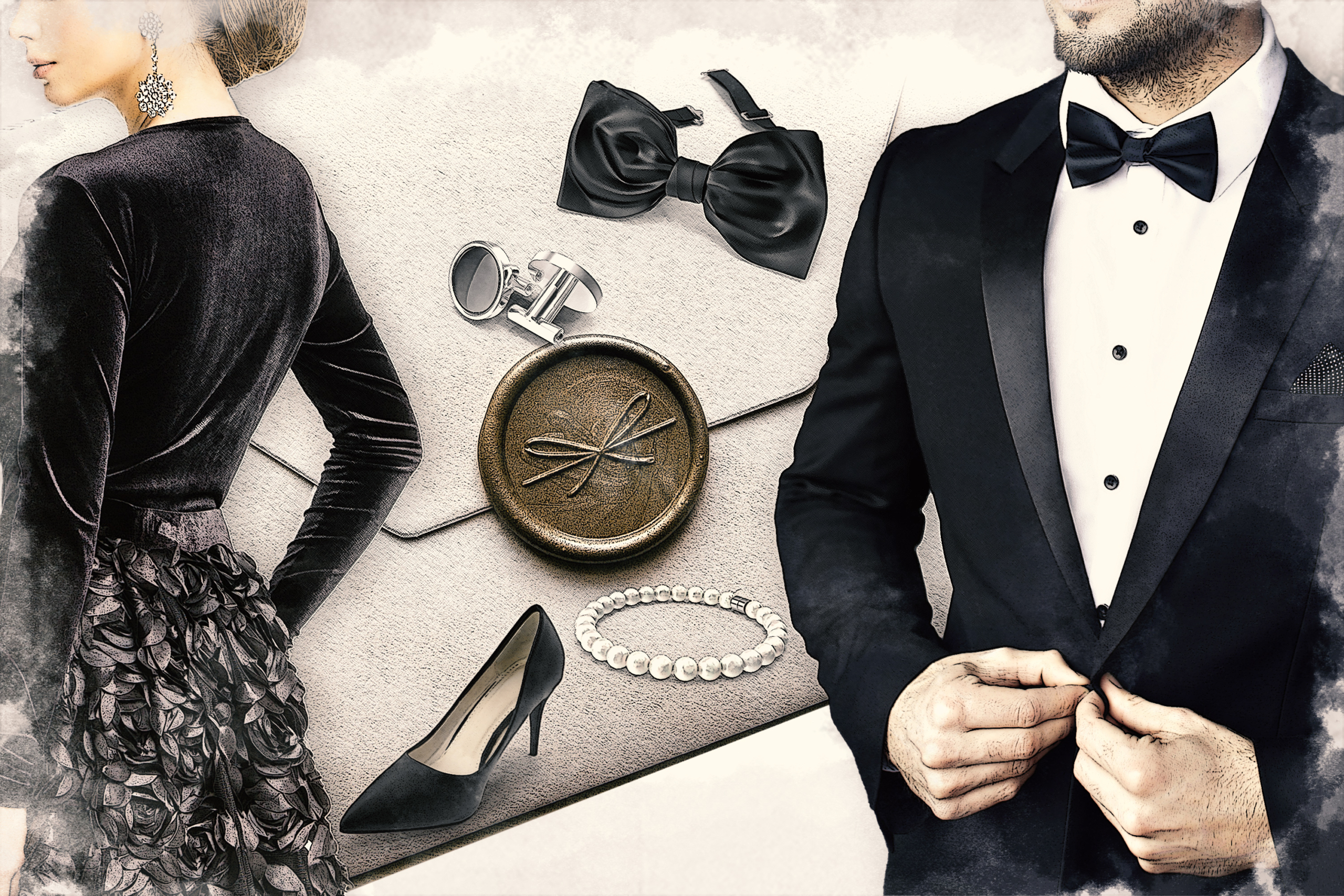 Đêm tiệc black tie: Bí quyết tỏa sáng