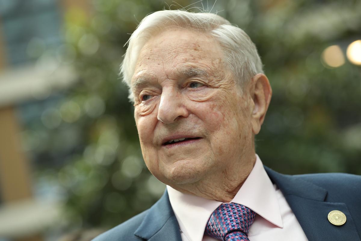 Ông George Soros ở Berlin, Đức, vào ngày 08/06/2017. (Ảnh: Sean Gallup/Getty Images)