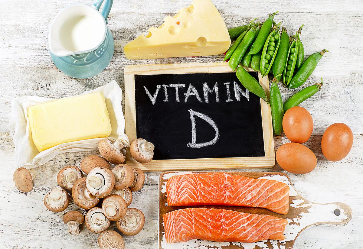 Thực phẩm giàu vitamin D được minh họa trong hình minh họa. (Ảnh: Shutterstock)