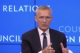 Tổng thư ký NATO Jens Stoltenberg tại một sự kiện hôm 21/09/2023. (Ảnh: NTD)