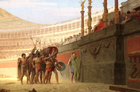 ‘Kính chào Ngài Caesar! Chúng tôi, những người sắp lìa đời, kính cẩn chào Ngài’