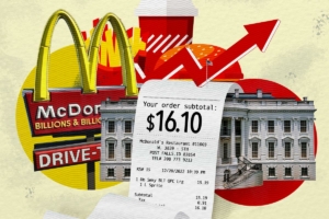 Bữa ăn McDonald’s 16 USD gặm nhấm nghị trình Bidenomics
