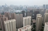 Các tòa chung cư ở Thiên Tân, Trung Quốc nhìn từ trên cao, hôm 10/05/2018. (Ảnh: Fred Dufour/AFP qua Getty Images)