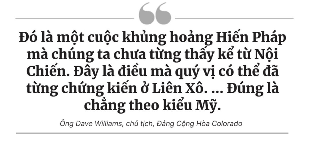 Phán quyết của Colorado có thể tạo động lực cho ông Trump trong khi vụ án được đưa lên Tối cao Pháp viện