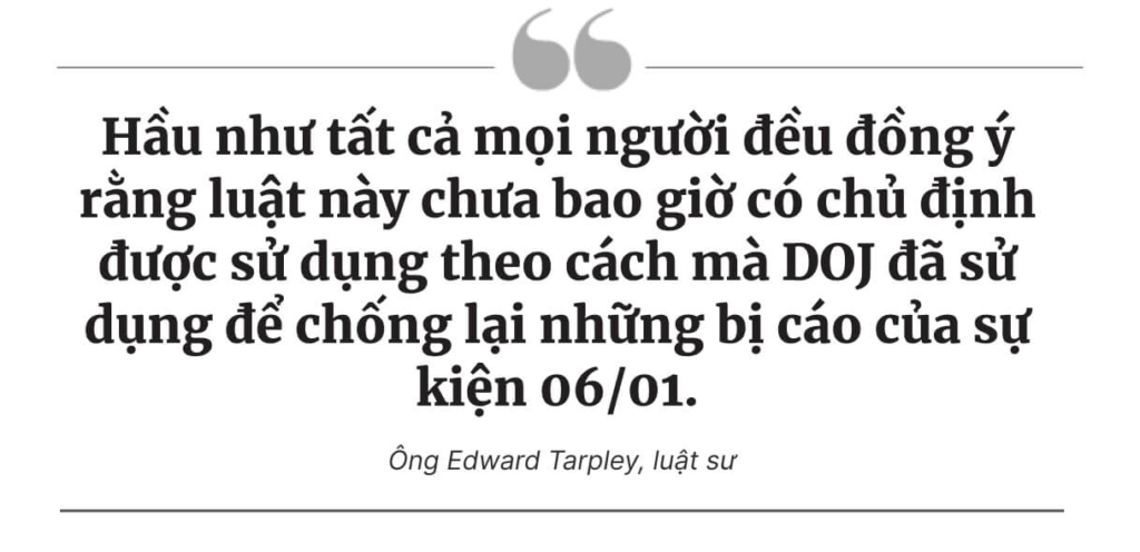 Vụ kiện mang tính bước ngoặt tại Tối cao Pháp viện có thể lật ngược các vụ truy tố trong sự kiện ngày 06/01