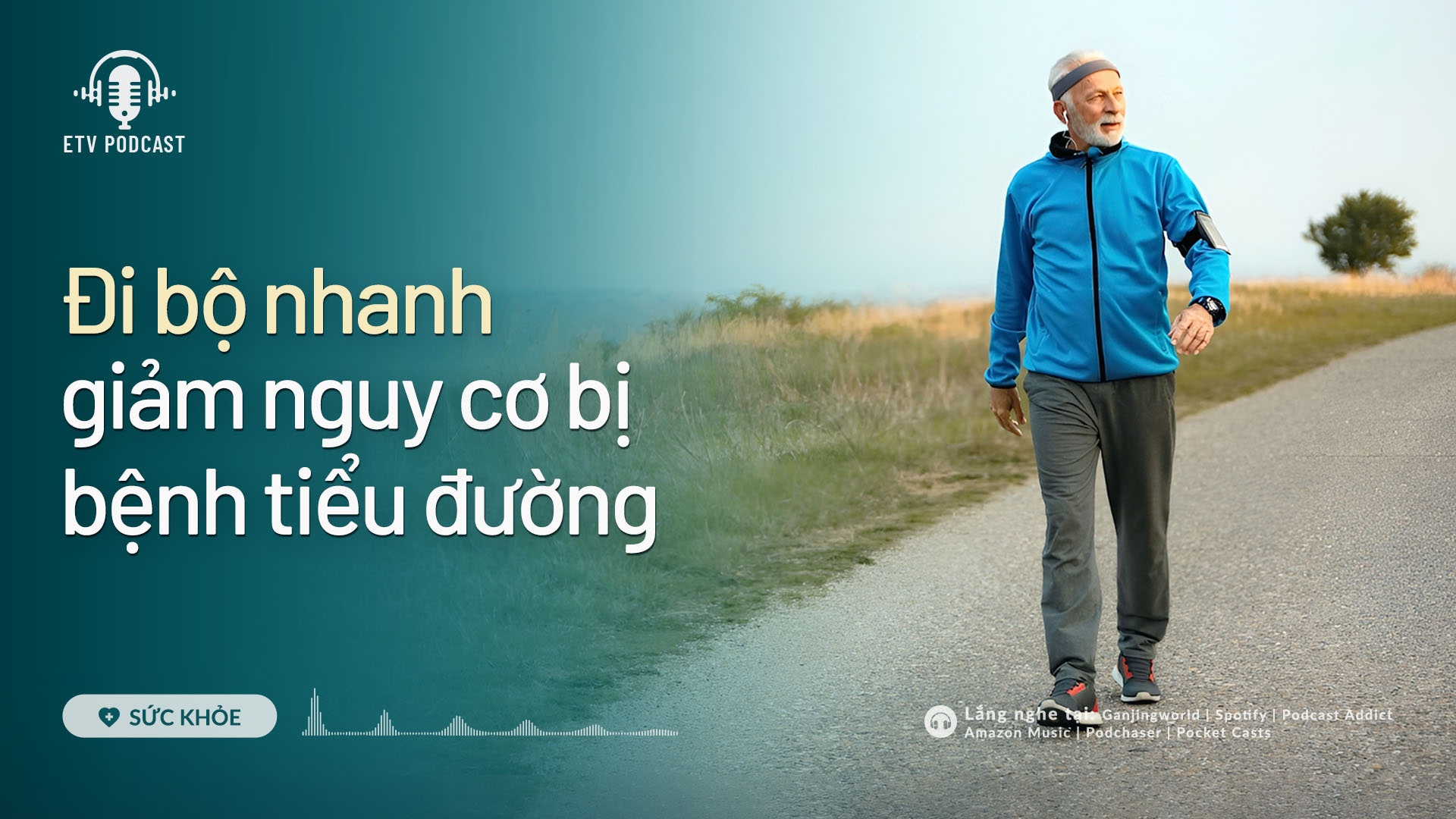 Đi bộ nhanh giảm nguy cơ bị bệnh tiểu đường | Sức khỏe 