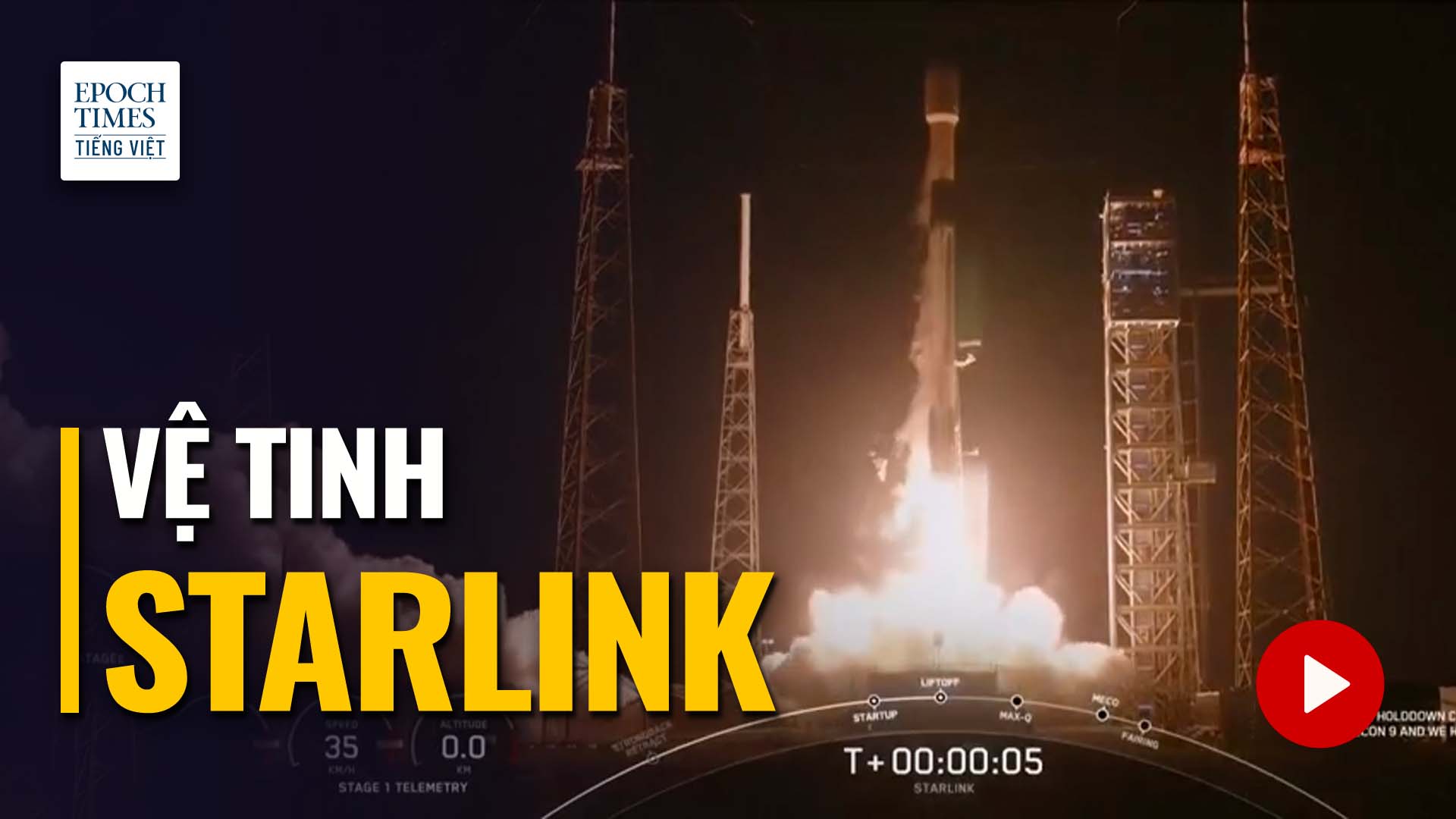 SpaceX phóng 23 vệ tinh Starlink mới vào quỹ đạo