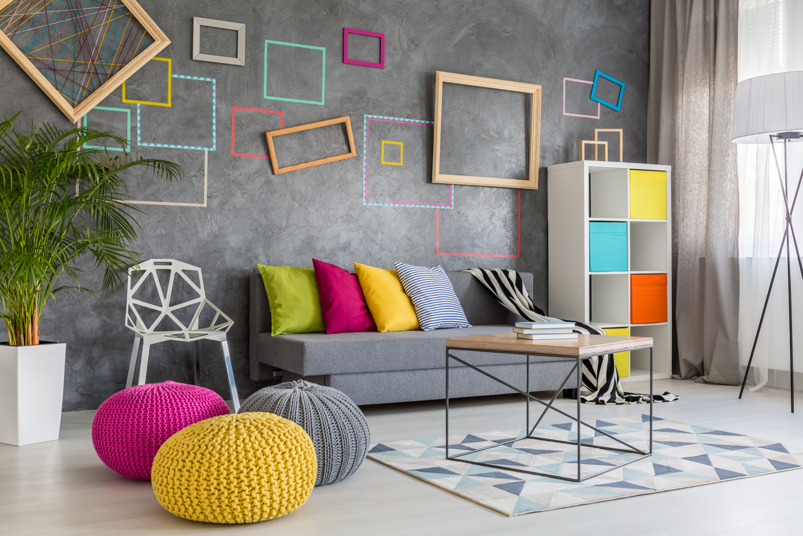 Phong cách tổng thể của không gian và màu sắc phối hợp của các bức tường có thể quyết định bầu không khí của toàn bộ căn phòng. (Ảnh: Shutterstock)