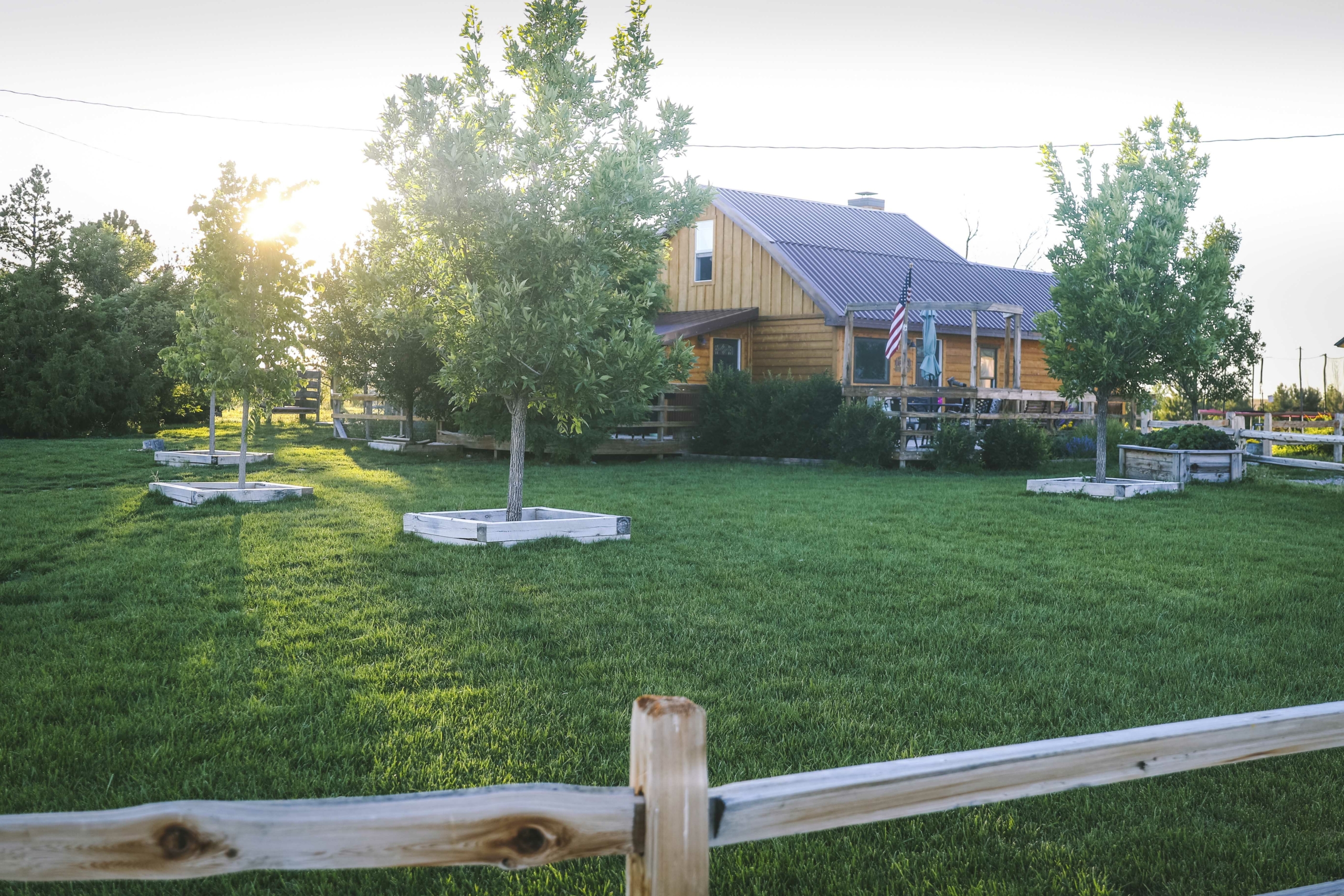 Gia đình họ sống trên một trang trại tự cấp rộng 67 mẫu Anh ở Wyoming. (Ảnh: Đăng dưới sự cho phép của cô Jill Winger)