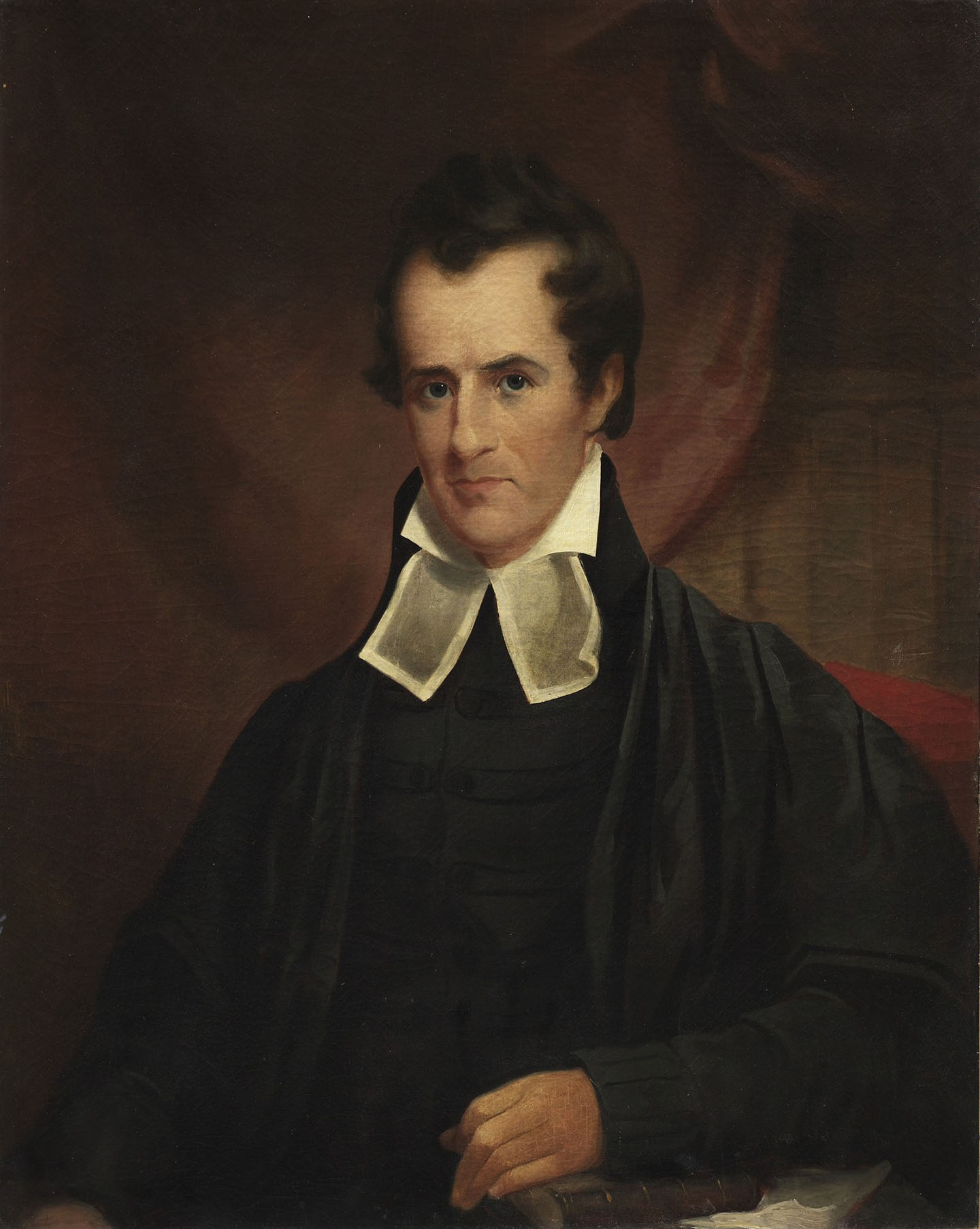 Bức chân dung của mục sư Philip Lindsley, khoảng năm 1850, do họa sĩ George Dury vẽ. Sơn dầu trên vải canvas. Bảo tàng Nghệ thuật Đại học Princeton, New Jersey. (Ảnh: Tài liệu công cộng)