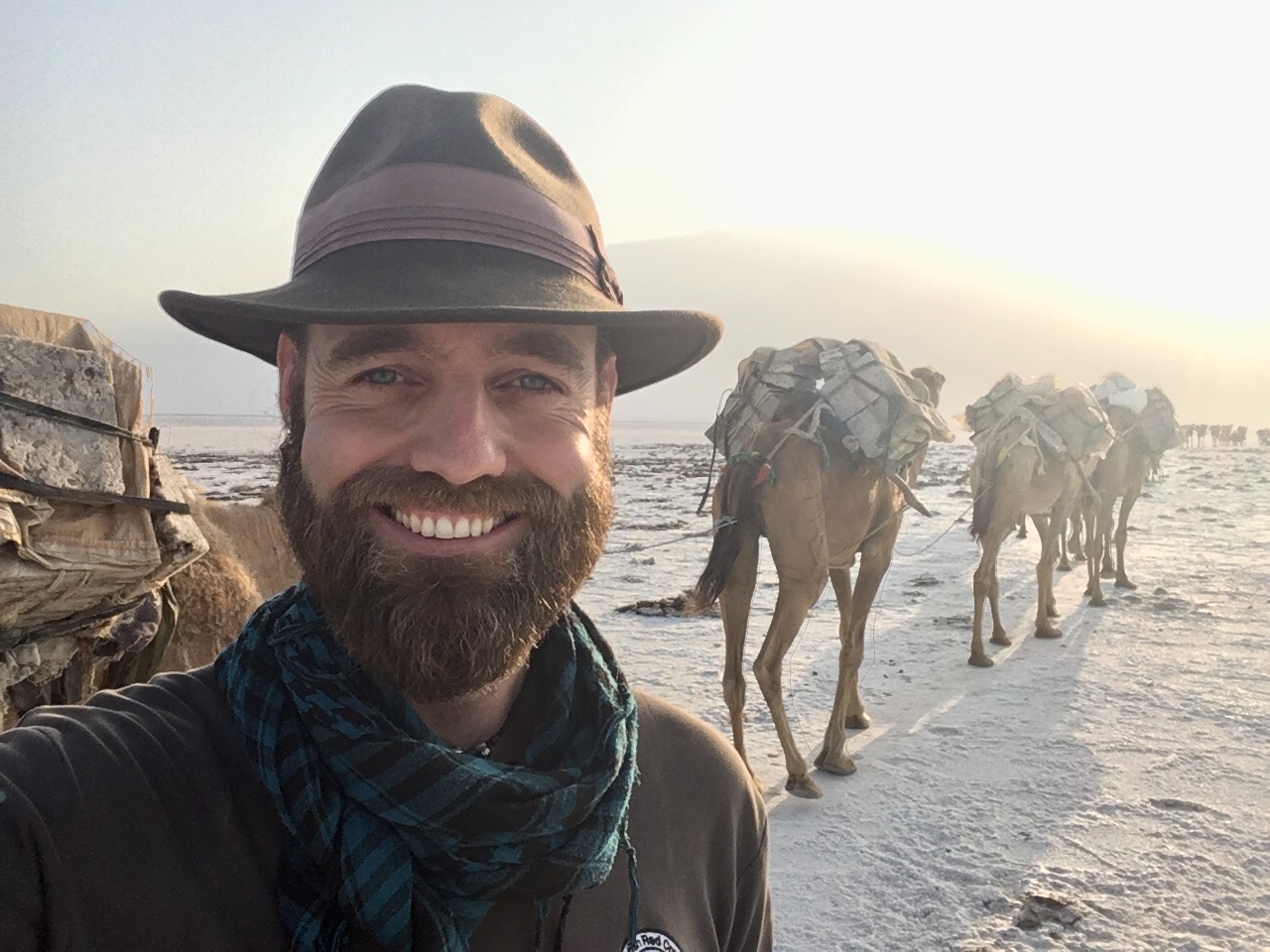 Anh Pedersen ở Ethiopia năm 2017 (Ảnh: Đăng dưới sự cho phép của anh Thor Pedersen)