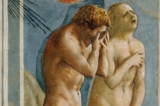 “Adam và Eva bị đuổi khỏi Vườn Địa Đàng,” được danh họa Masaccio vẽ vào khoảng năm 1427. (Tư liệu công cộng)