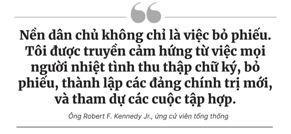 Ông RFK Jr. tìm kiếm con đường chiến thắng bằng cách buộc Hạ viện bầu chọn tổng thống