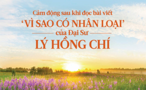 Bài viết ‘Vì sao có nhân loại’ được lưu truyền rộng rãi ở Hoa lục