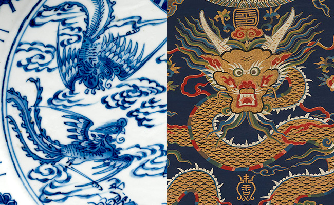 Họa tiết nghệ thuật Trung Hoa truyền thống: Bầu trời và Thiên thượng