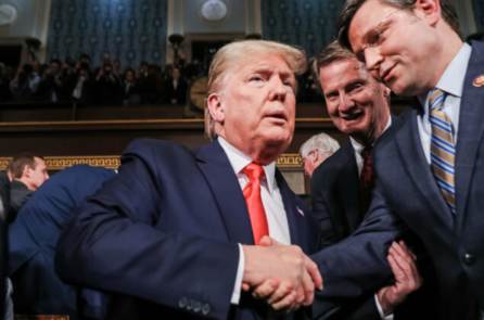 Hoa Kỳ: Chủ tịch Hạ viện Johnson bàn luận chiến lược bầu cử với cựu TT Trump tại Mar-a-Lago