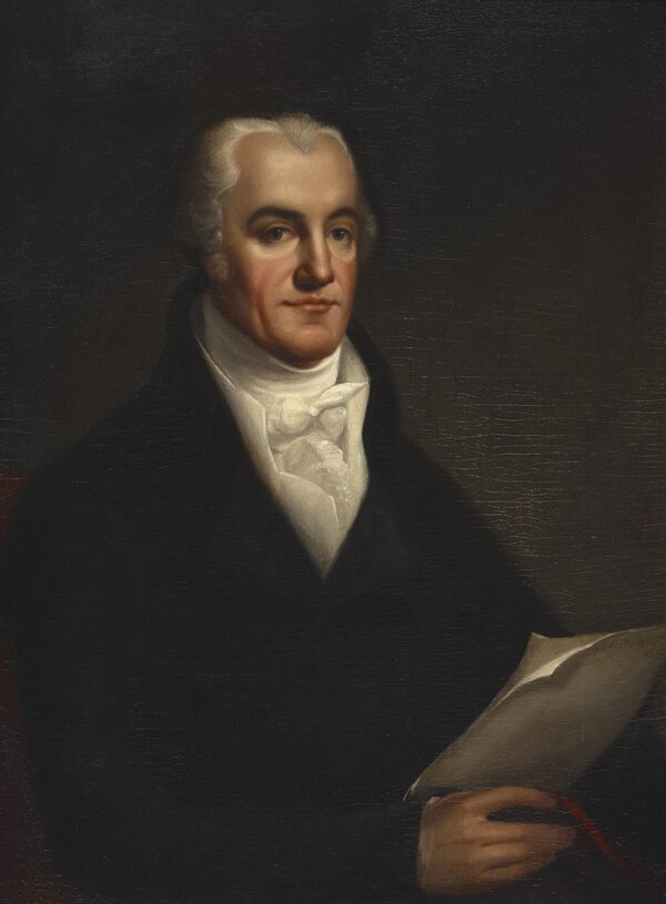 Chân dung nhà ngoại giao Hoa Kỳ Joel Barlow, năm 1805, của Robert Fulton. Bảo tàng Nghệ thuật Indianapolis. (Ảnh: Tài liệu công cộng)