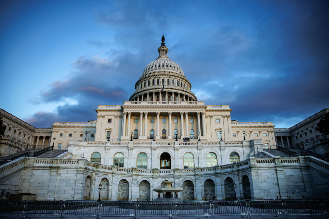 Tòa nhà Capitol Hoa Kỳ ở Hoa Thịnh Đốn, hôm 10/01/2024. (Ảnh: Samuel Corum/Getty Images)