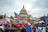 Những người ủng hộ Tổng thống Trump biểu tình tại Điện Capitol Hoa Kỳ ở Hoa Thịnh Đốn ngày 06/01/2021. (Ảnh: AP Photo/Jose Luis Magana/Ảnh tư liệu)
