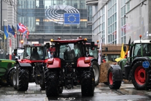 Nông dân Bỉ tiếp tục biểu tình khi các Bộ trưởng Nông nghiệp EU nhóm họp