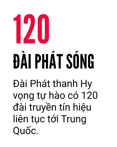 ​​Mạng lưới phát thanh phủ sóng rộng khắp mà tường lửa của Trung Quốc không thể ngăn chặn