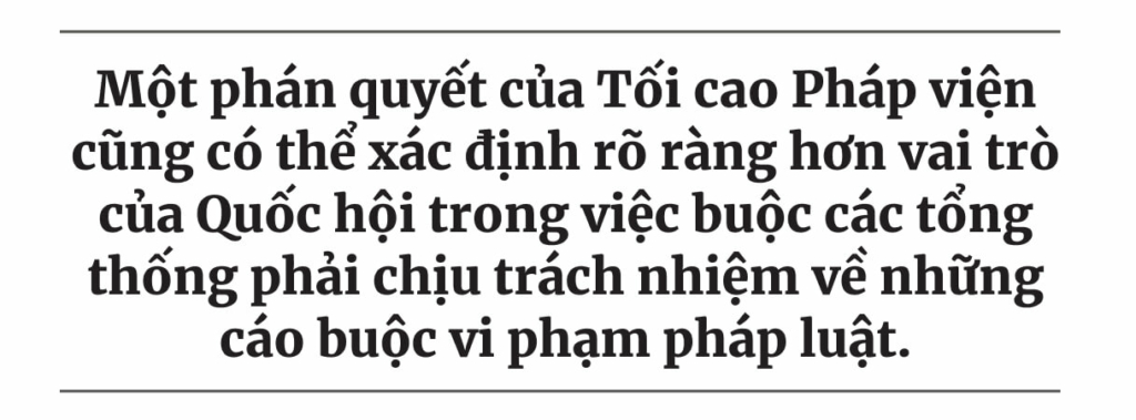 Tối cao Pháp viện có thể đặt ra tiền lệ mang tính bước ngoặt trong vụ kiện ngày 06/01