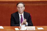 Ảnh tư liệu ông Vương Kỳ Sơn. (Ảnh: Lintao Zhang/Getty Images)