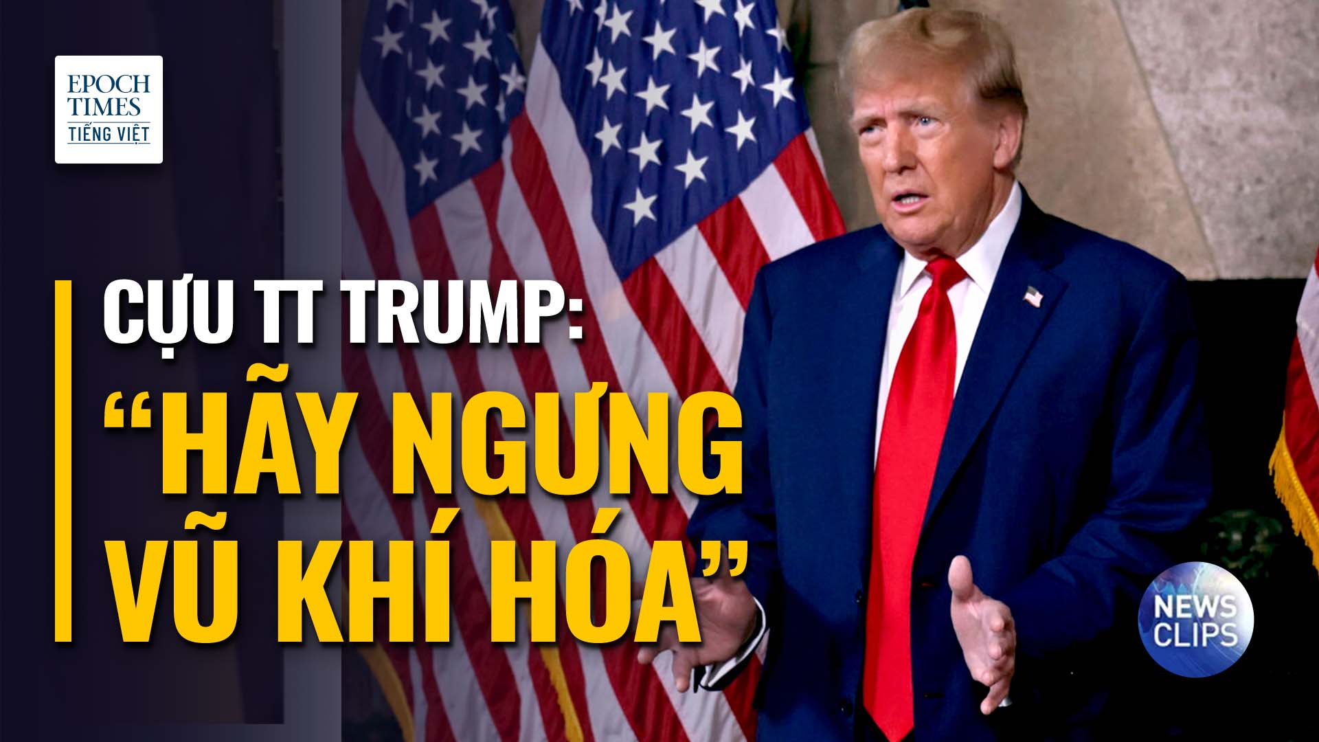 Ông Trump nhắn gửi TT Biden sau chiến thắng từ Tối cao Pháp viện: ‘Hãy ngưng vũ khí hóa’