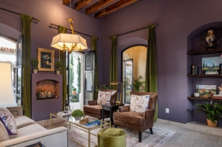 Dinh thự giữa lòng thành phố ở Mexico thuộc địa