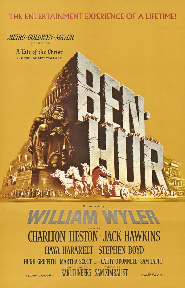 Bích chương phim “Ben Hur.” (Ảnh: Metro-Goldwyn-Mayer)