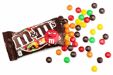 Hạt socola M&M cho đến nay vẫn là món ăn vặt phổ biến của mọi người ở mọi lứa tuổi, nhưng chúng từng bị quân đội Mỹ hạn chế khẩu phần. (Ảnh: Shutterstock)