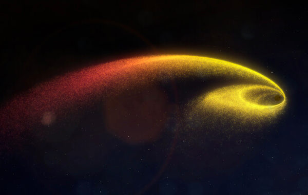 Các nhà thiên văn học có khám phá hiếm hoi về hằng tinh bị xé nát bởi lỗ đen siêu lớn