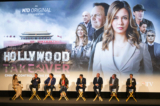 Buổi ra mắt bộ phim của NTD có nhan đề “Hollywood Takeover” tại rạp Harmony Gold ở Los Angeles hôm 06/03/2024. (Ảnh: John Fredricks/The Epoch Times)