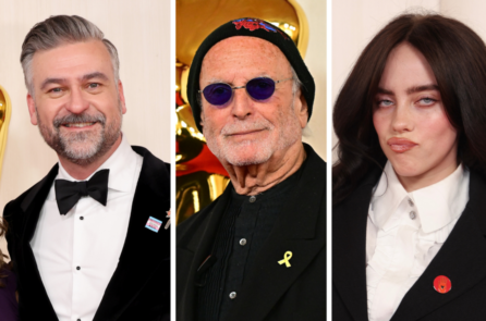 Nhiều người nổi tiếng đeo ghim áo để thể hiện các tuyên bố chính trị tại Lễ trao giải Oscar 2024