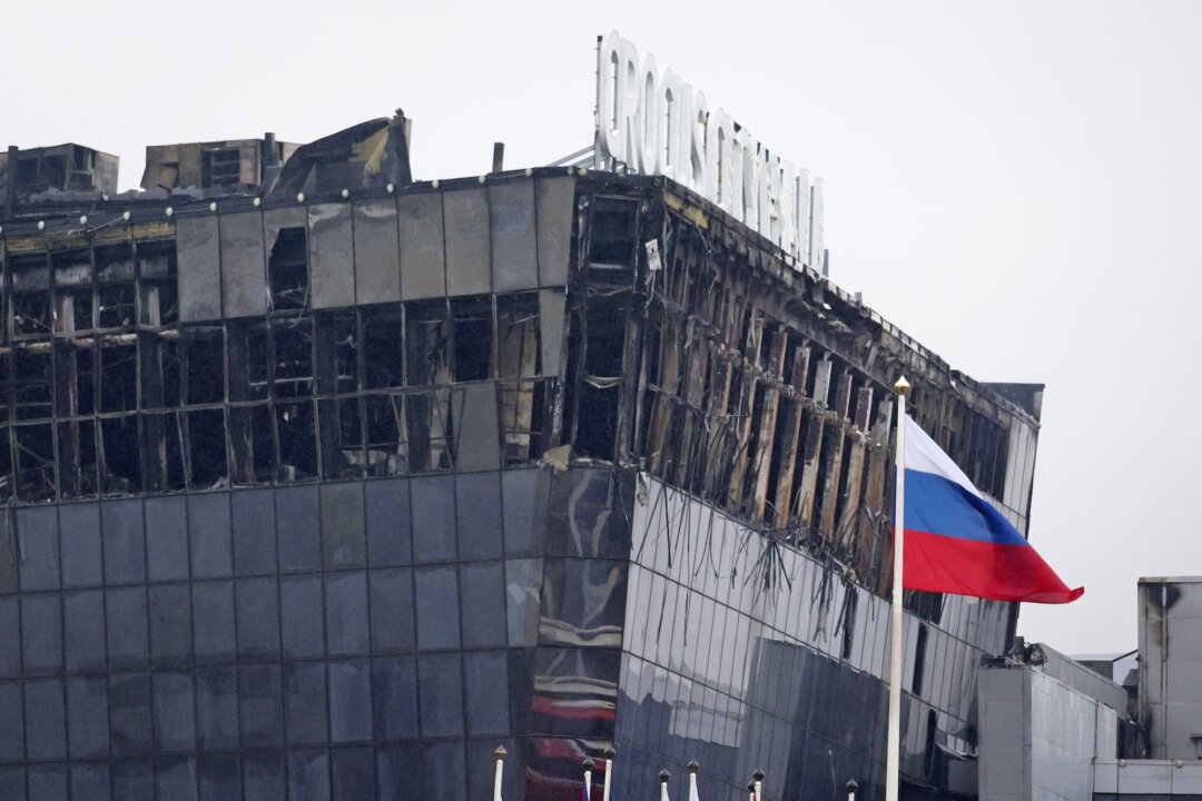 Điện Kremlin: 133 người thiệt mạng trong vụ tấn công phòng hòa nhạc, 4 kẻ khủng bố đã bị bắt